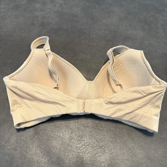 Natori Women's Beige Classic Wireless Contour Padded Seamless T-Shirt Bra Sz 34C - Picture 7 of 8